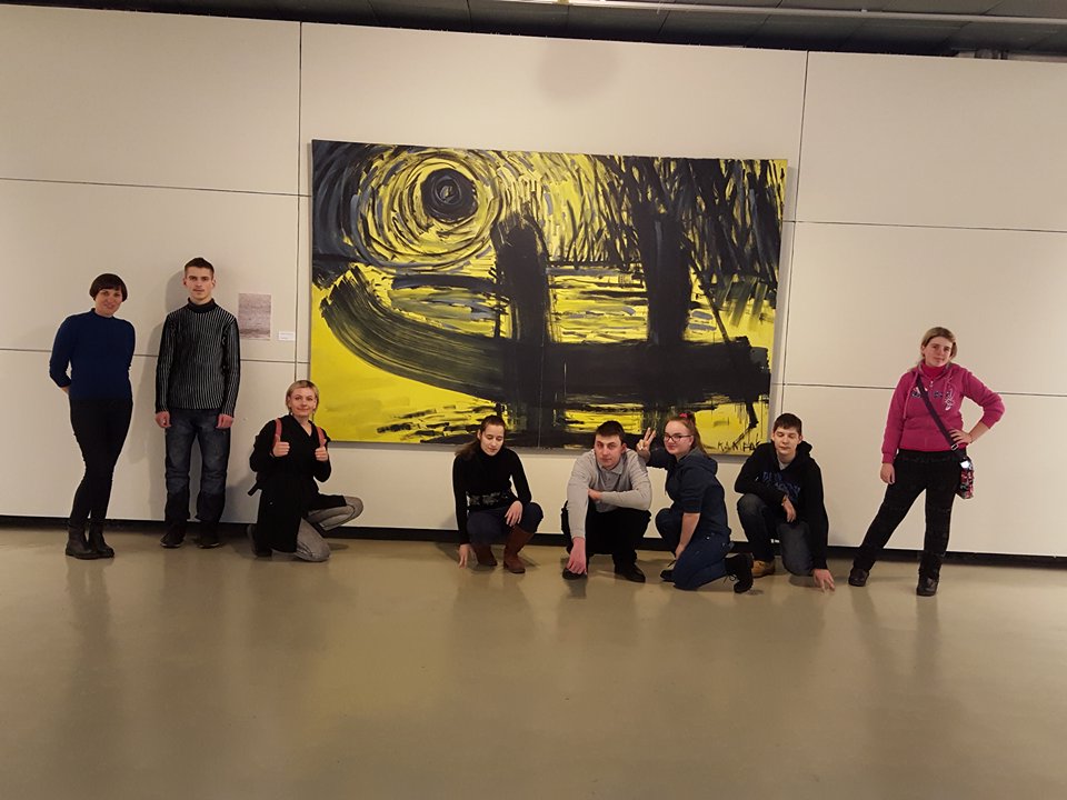 Read more about the article Dailės pamoka Kauno Žilinsko galerijoje