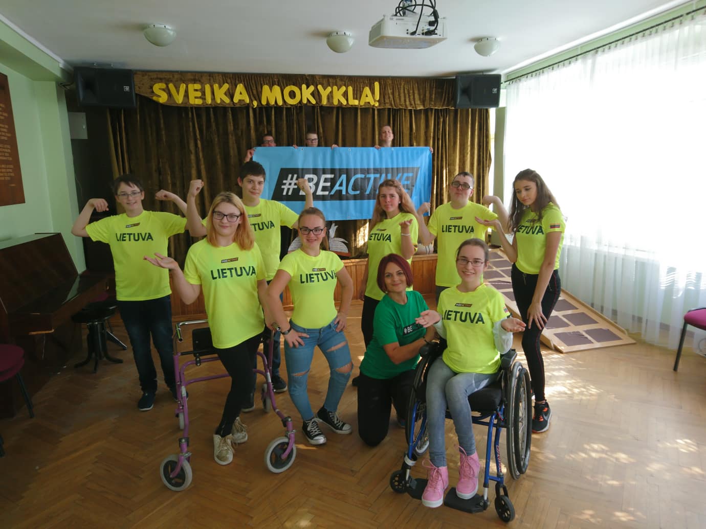 Read more about the article #BEACTIVE –JUDĖK ŠOKIO RITMU
