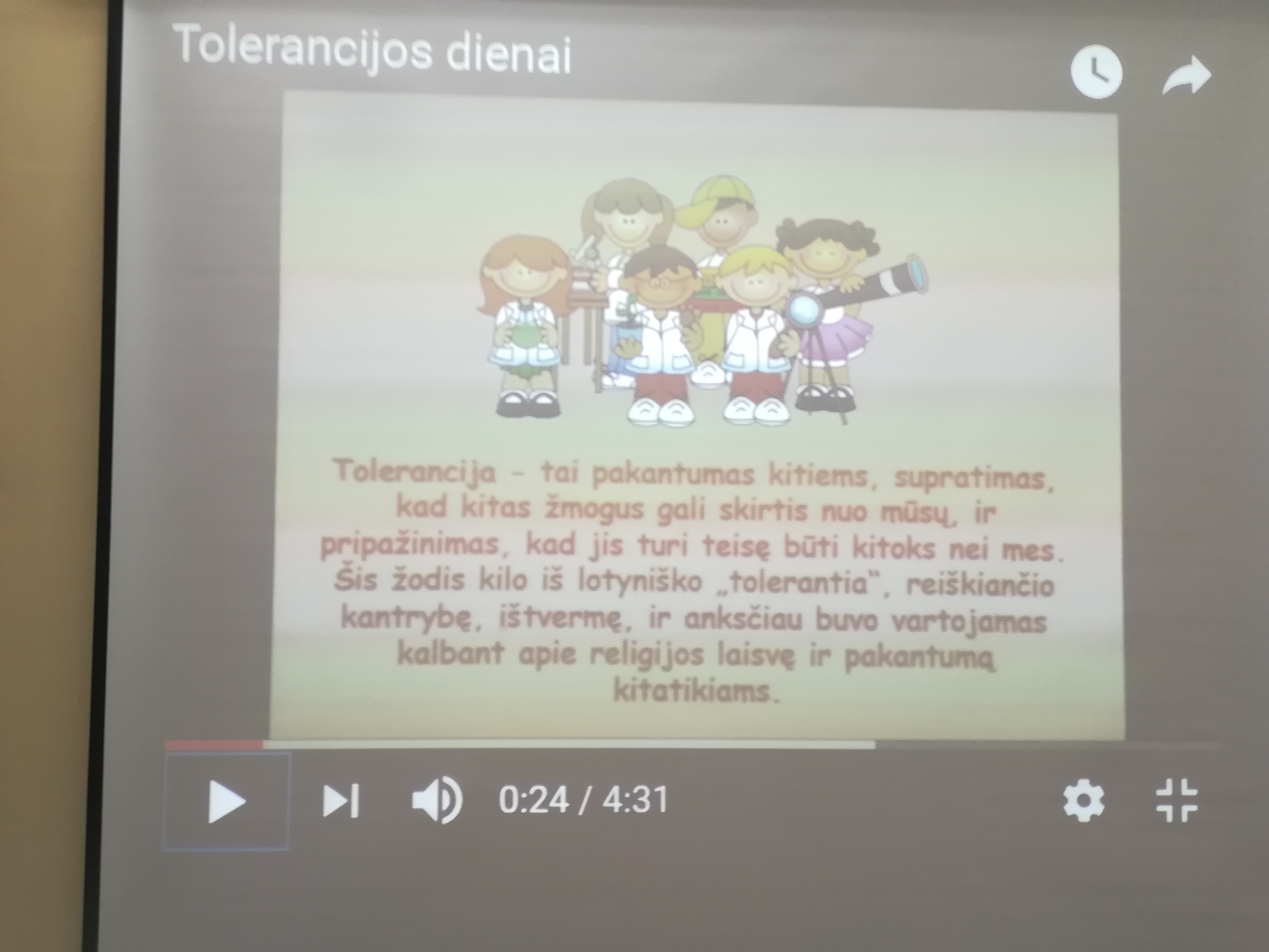 Read more about the article Renginys tolerancijos dienai