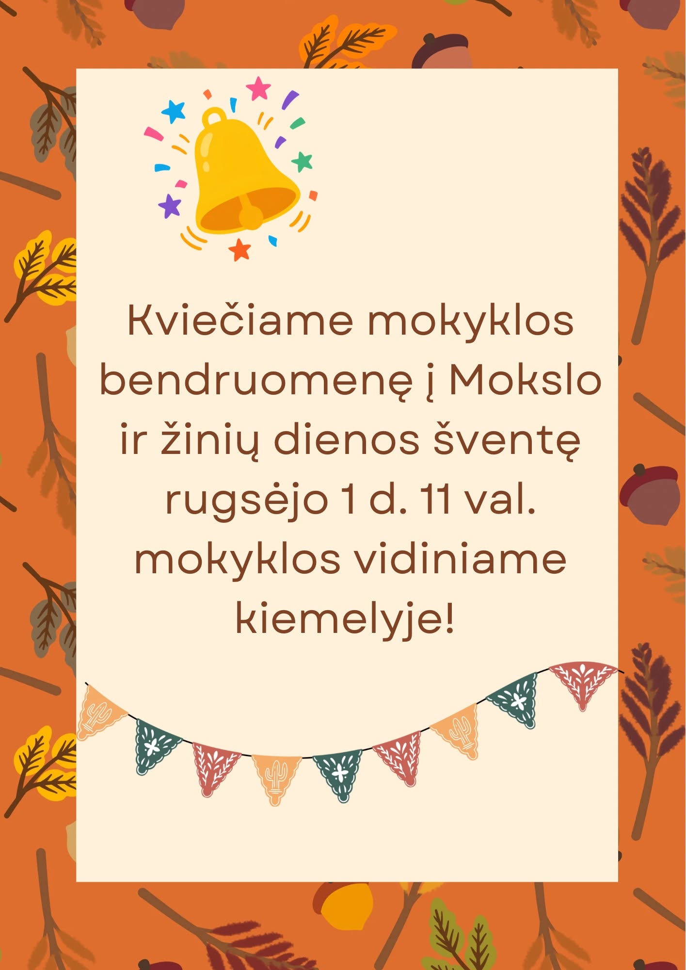 Read more about the article Rugsėjo 1-osios šventė